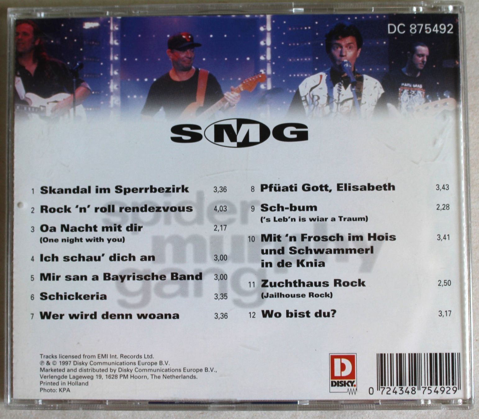 CD: Spider Murphy Gang / Ihre grössten Erfolge – Usato da Worblaufen venduto da Cookie23 1
