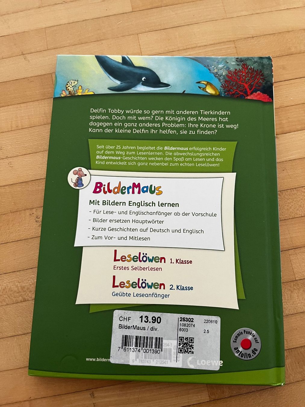 Libri: Bildermaus Mit Bildern Englisch lernen Delfingeschichten – Usato da Horgen venduto da Hoppelhase11 3