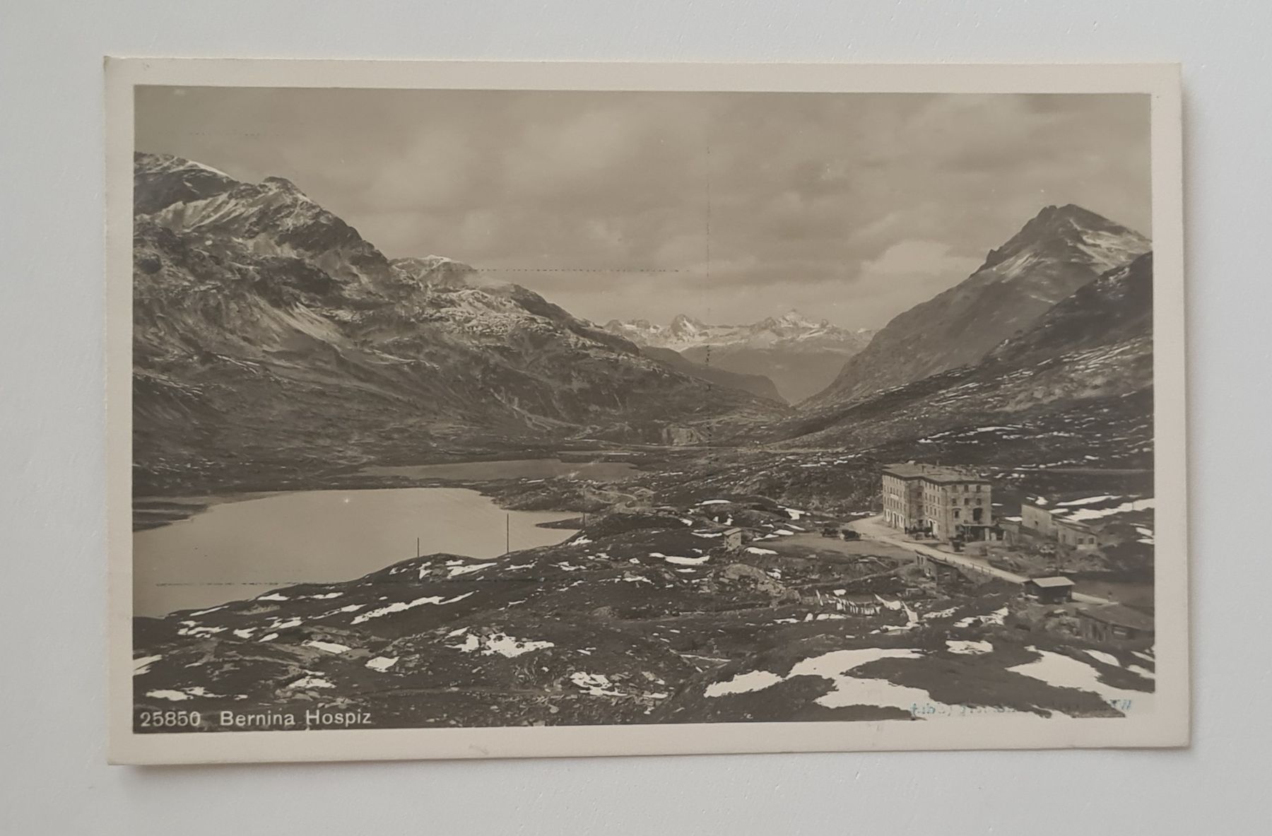 Ansichtskarten: Bernina Hospiz 1927 – Gebraucht aus Ebikon von Donar50
