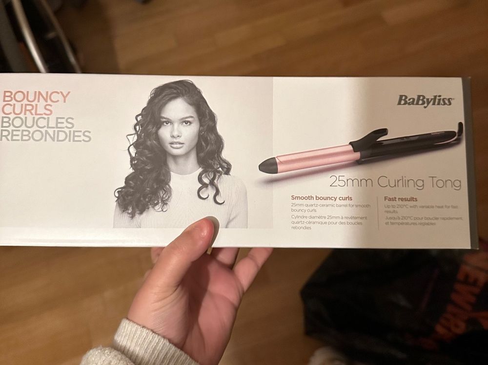 Babyliss 25mm curling clearance tong