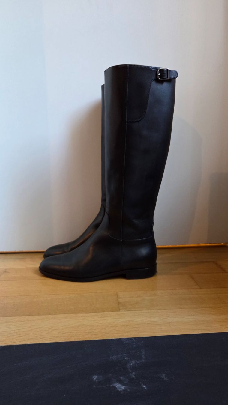 Navyboot Scarpe da donna: Navyboot Leder Stiefel schwarz 38 – Usato da Fislisbach venduto da Maieriisli25 2
