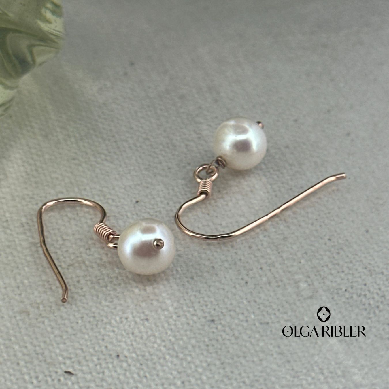 Olga Ribler Orecchini pendenti & Orecchini a lobo: Sterling Silber 925 Ohrringe mit Perlen – Nuovo (secondo la descrizione) da Luzern venduto da Schmuckoutlet 4