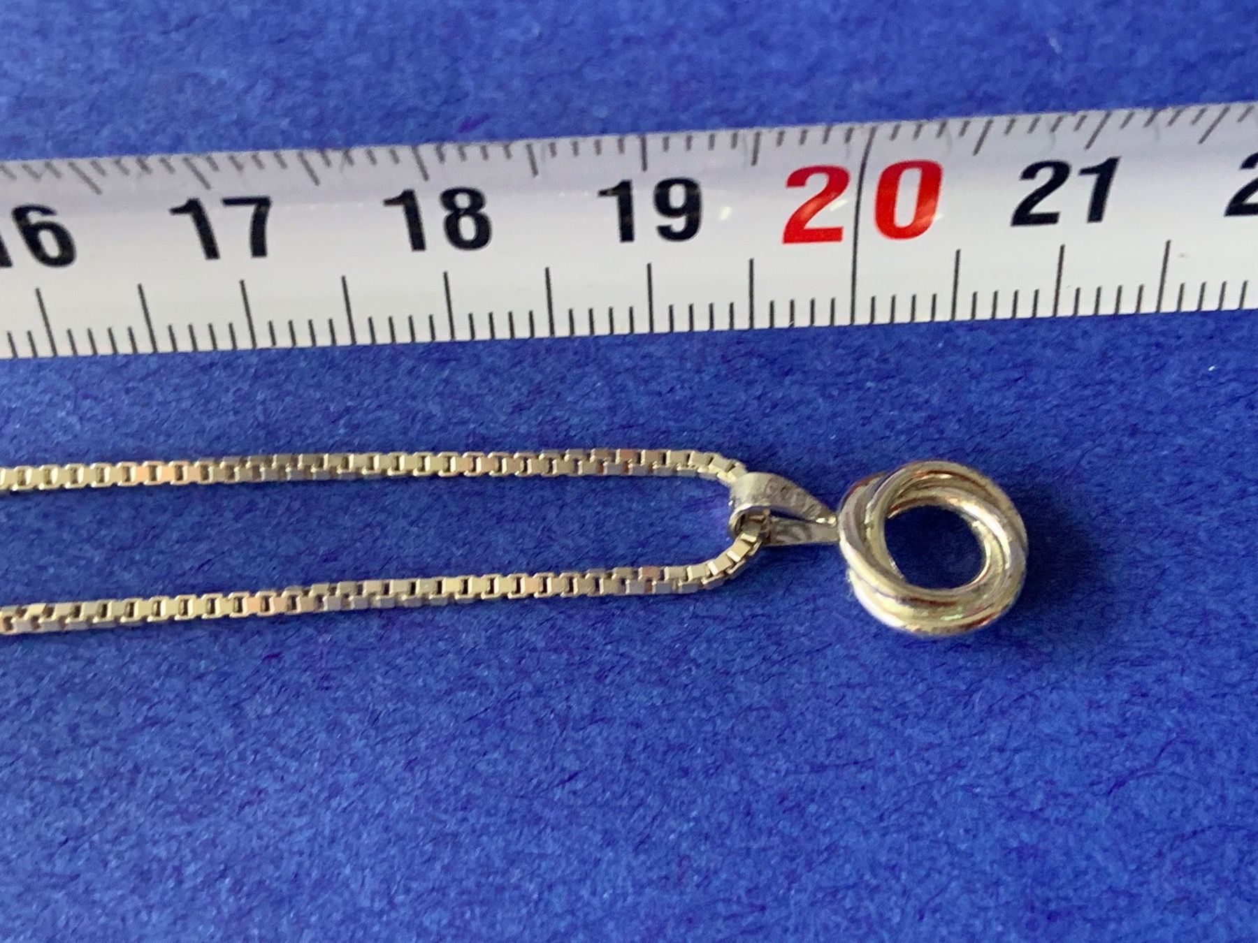 Catenine: Silberkette verbunden /bondet – Usato da Laufen venduto da Bellebellezza 1