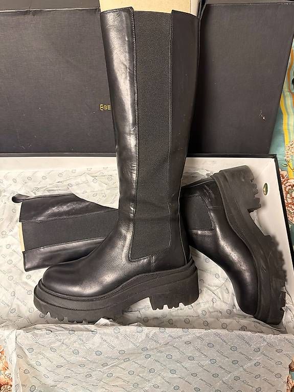 Damenschuhe: Schwarzen Stiefel – Gebraucht aus Köniz von ges_786t 2