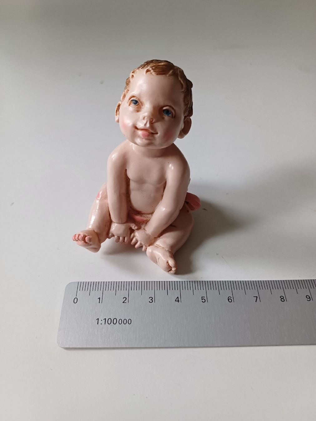Figuren: A. Lucchesi handbemalt, Baby Figur – Gebraucht aus Zürich von Avocadokern