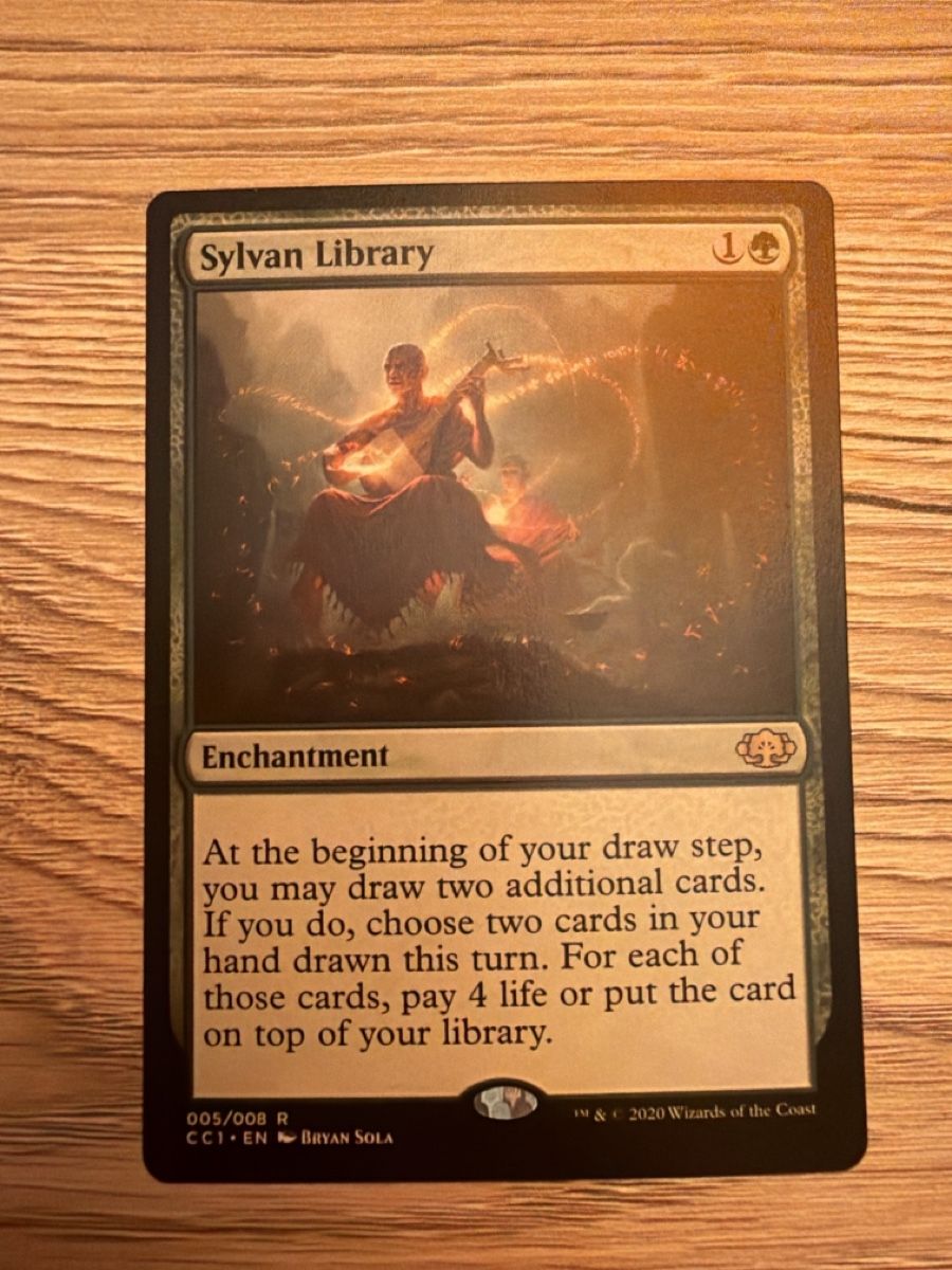 Magic The Gathering Carte collezionabili: Magic the Gathering: Sylvan Library, Nm – Usato da St. Gallen venduto da lob_bkw9