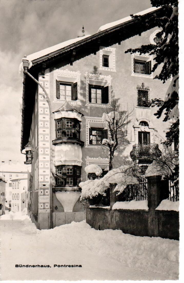Ansichtskarten: Pontresina – Gebraucht aus Wolhusen von Curver9