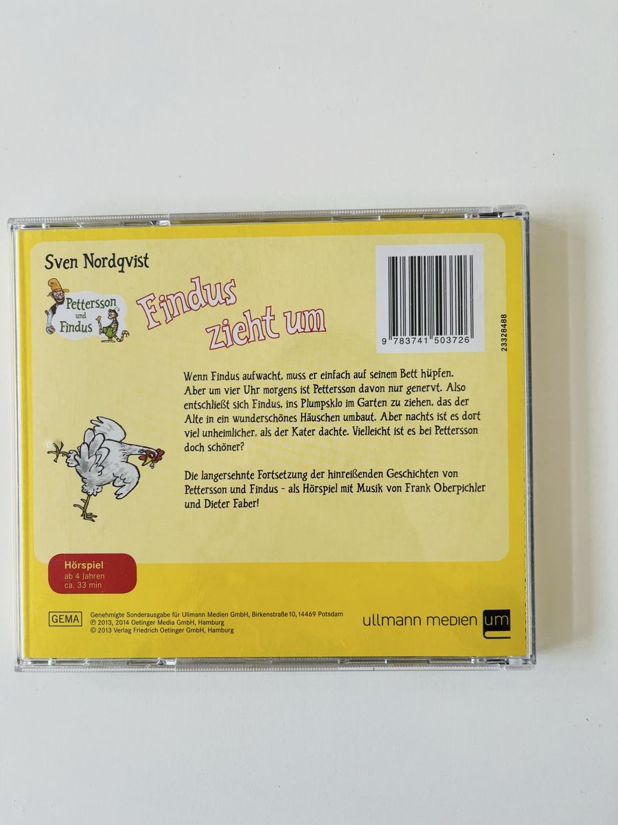CDs: CD Pettersson und Findus  – Gebraucht aus Zürich von cha_s85j 1