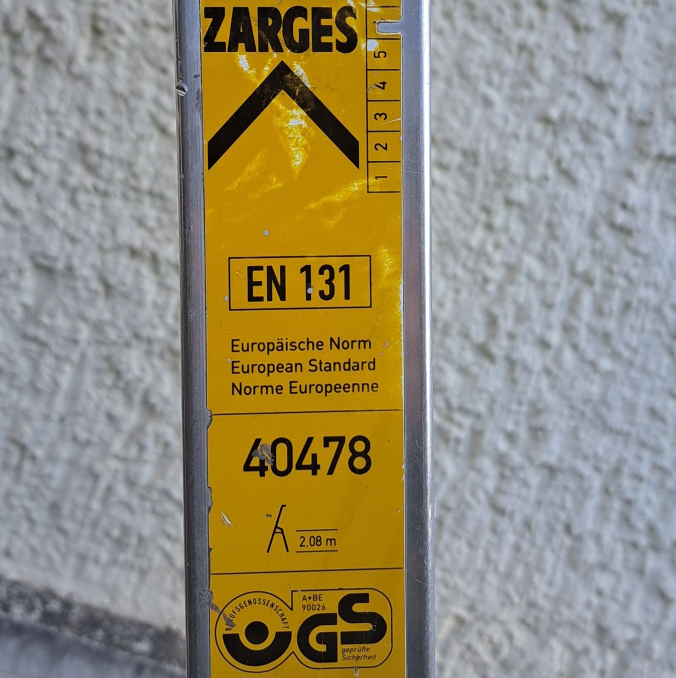 Zarges Scale: Podestleiter / Stufenleiter - ZARGES – Usato da Reinach BL venduto da Malin20 4
