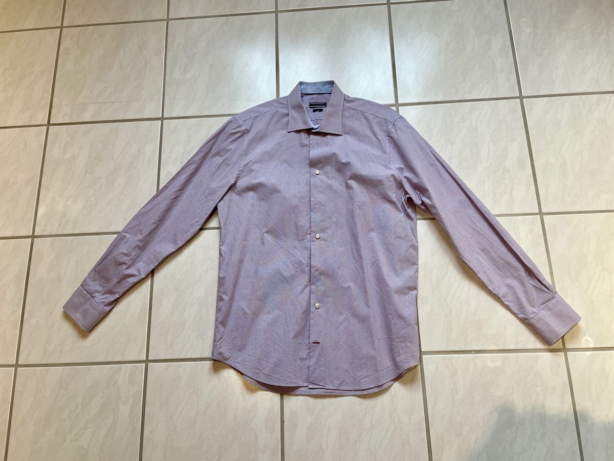 Tommy Hilfiger Camicie: Tommy Hilfiger Hemd Grösse 42 violett – Usato da Buch am Irchel venduto da TT65