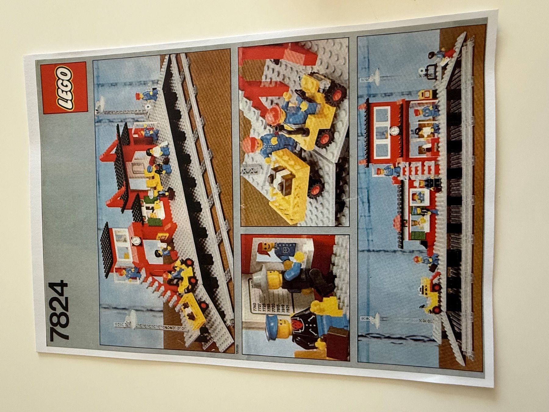 Lego Baukästen: LEGO Train 7824 Train Station / Bahnhof - MIT BONUS-Sets – Gebraucht aus Burgdorf von Pistar 9