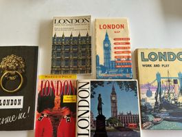London - Vintage Reiseführer der besonderen Art mit Map