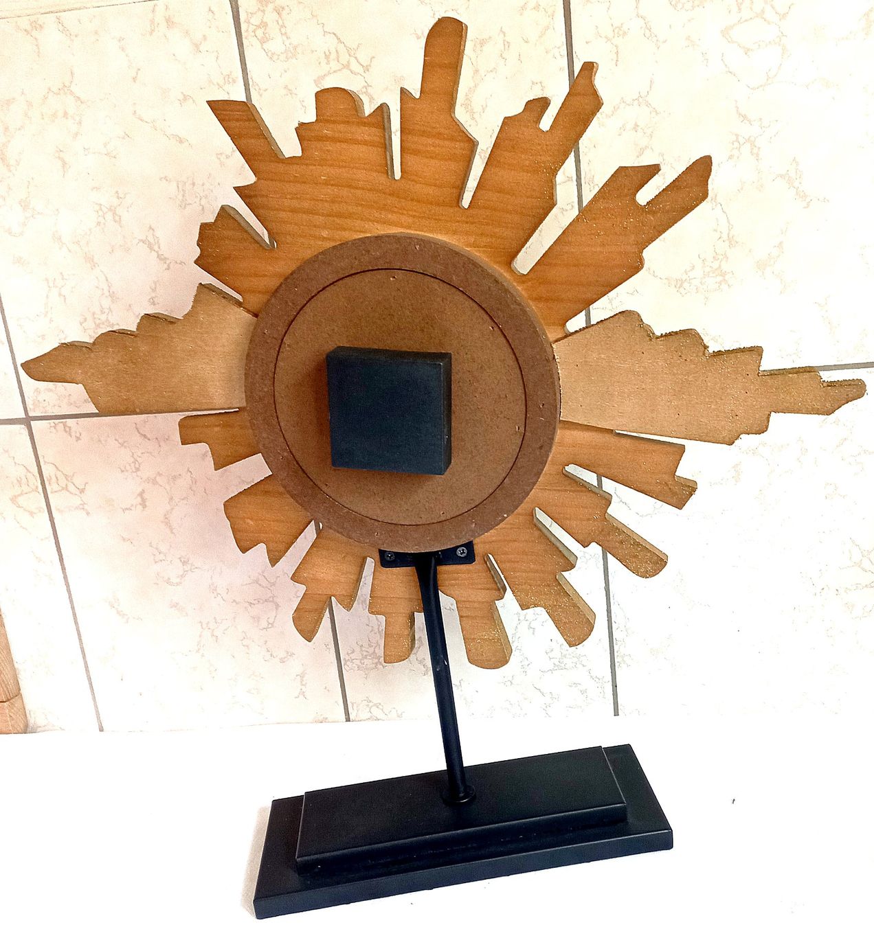 Orologi da terra & Orologi da parete: Buffet / Kamin Uhr aus Holz – Usato da Baar venduto da 2cvbaar 1