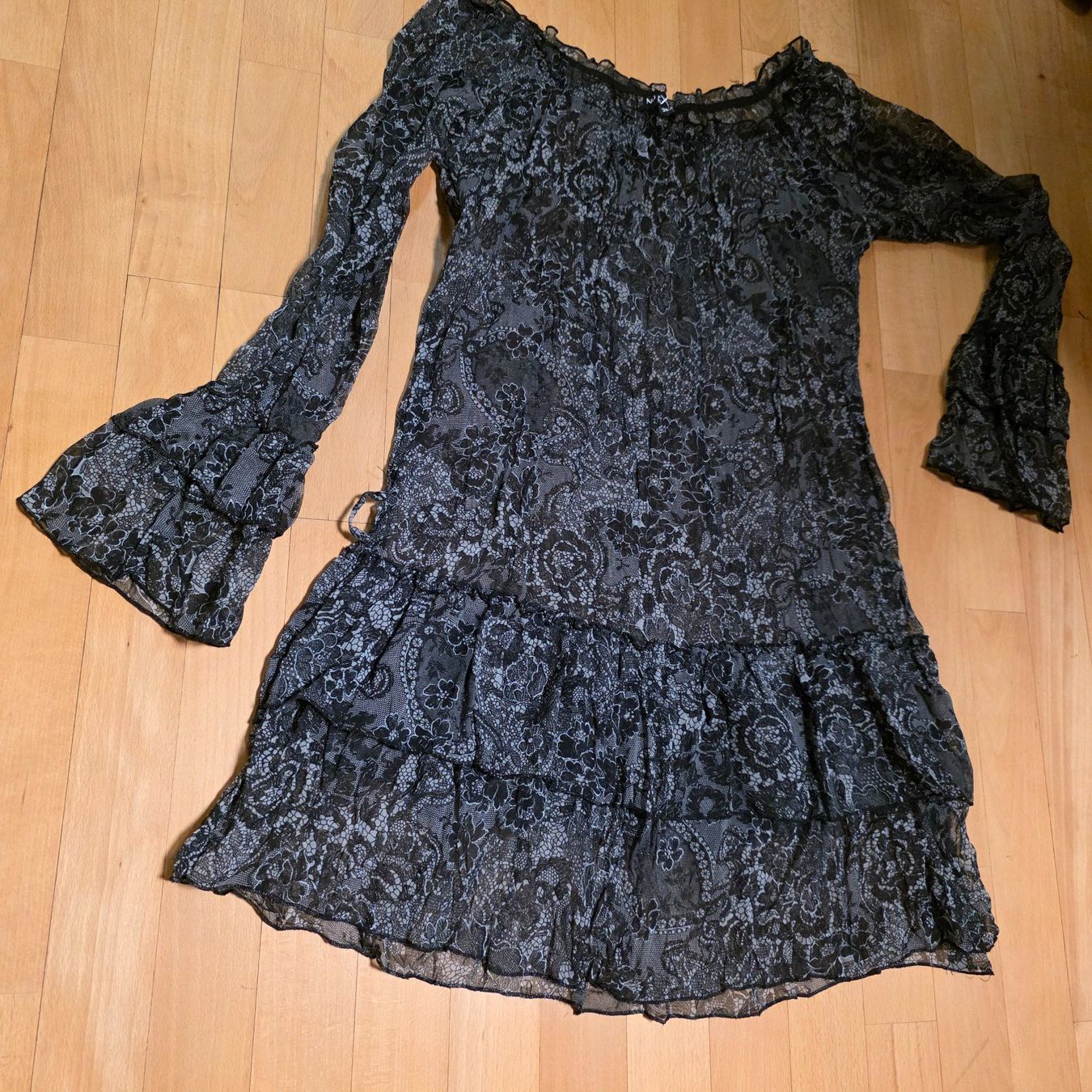 Tuniche: Transparente Bluse mit Glockenärmeln – elegant – Usato da Wald ZH venduto da CapLux 4