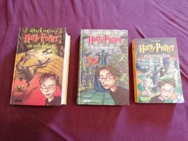 3 Stück, Harry Potter Bücher - Joanne K. Rowling 