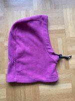 Pinke Sturmhaube/Skimaske aus Fleece Gr. 5-9 Jahre