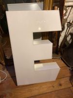 Lettre E enseigne Licht Neon E Leuchtbuchstabe