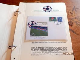 Sonderbrief, Fussball EM 2008, mit St.Jakob-Park-Basel