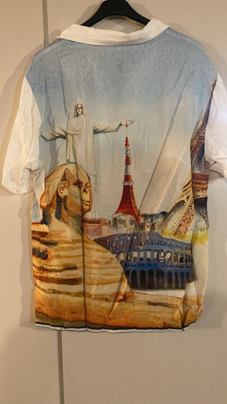 Camicie: CHEMISE MANCHE COURTE HUF EDITION LIMITEE – Nuovo (secondo la descrizione) da Réchy venduto da santiwwrld_514 1