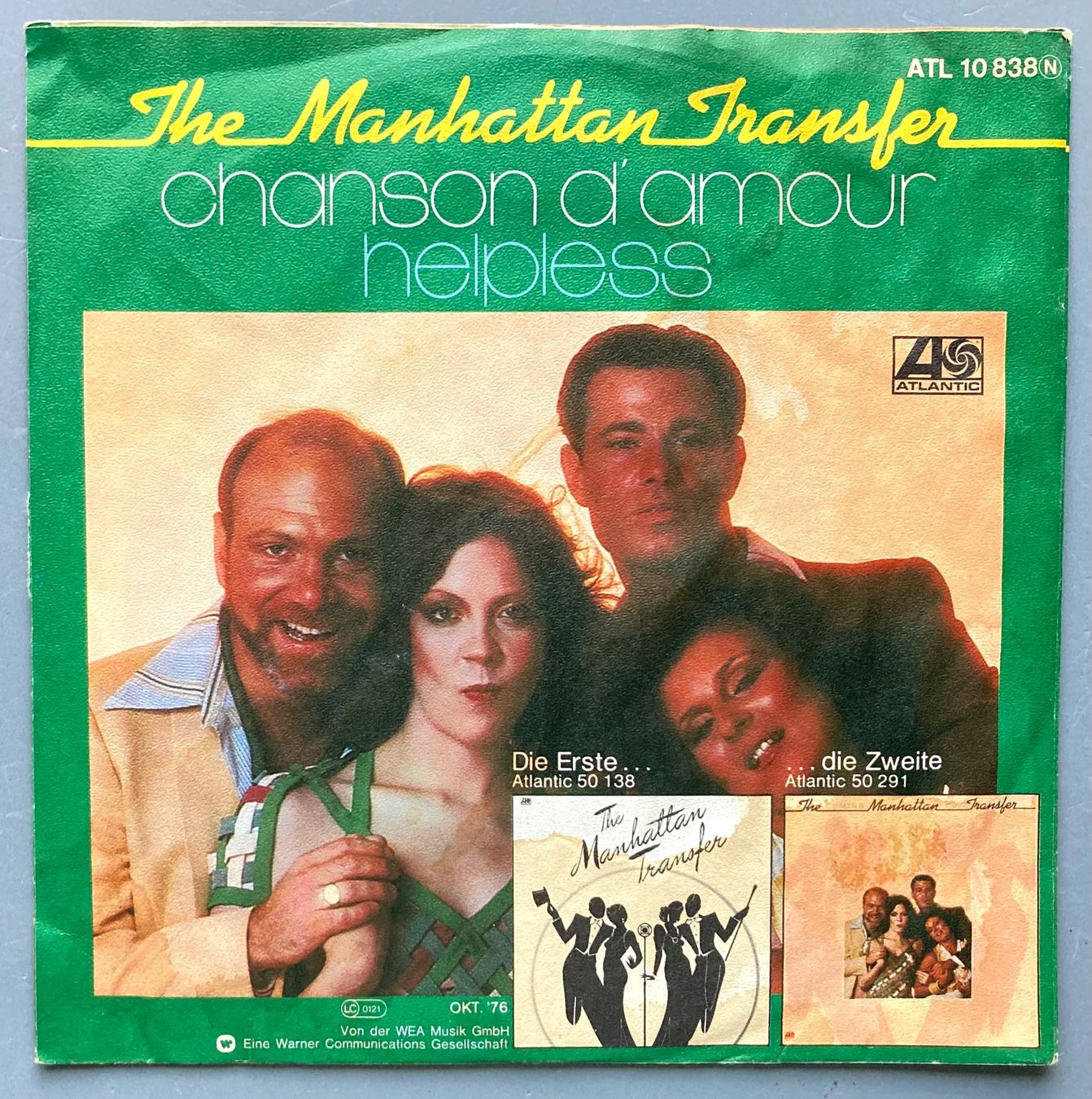 Schallplatten: THE MANHATTAN TRANSFER – Gebraucht aus Poliez-Pittet von Newtown-Records 1