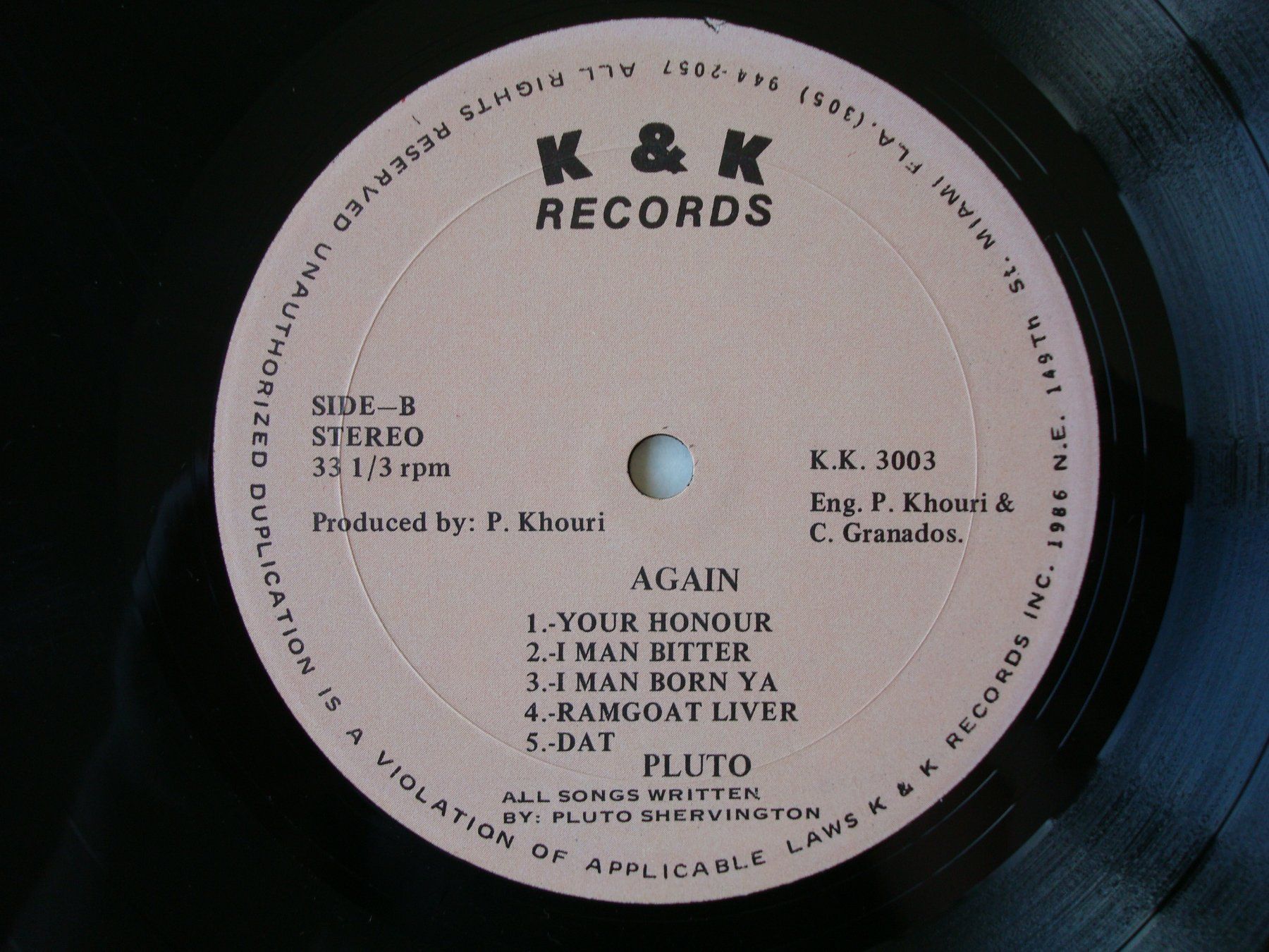 Vinyles: PLUTO SHERVINGTON  --  AGAIN – D'occasion à Beinwil am See par Funkthesizer 3