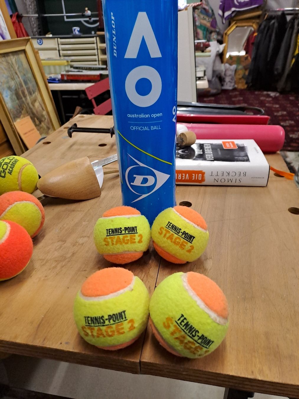 Bälle: Tennisbälle gebraucht 4 Stk. – Gebraucht aus Zürich von Schoebi19 1