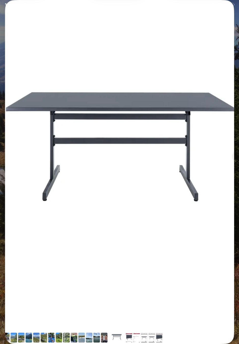 Pfister Tables: Gartentisch neu Appenzell – Neuf (Voir description) à Gais par rot_xs2k