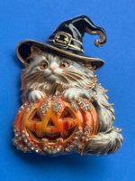 Luxus Elegante  Brosche Halloween 🎃 Farbe: Gold