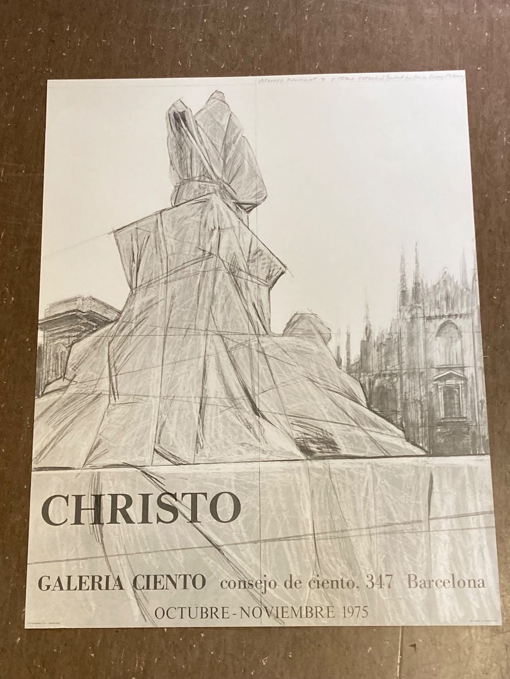 Foto & Immagini: Plakat CHRISTO 1975 Barcelona – Usato da Bern venduto da Jwpm66