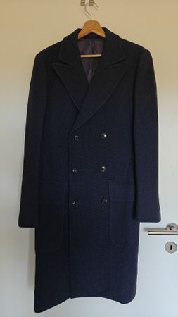 H&M Wollmantel Herren Wintermantel gr 46 fast neu