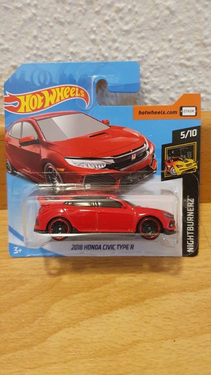 Hot Wheels 2011 Honda Civic Si Nightburnerz - #117/224 In The Series