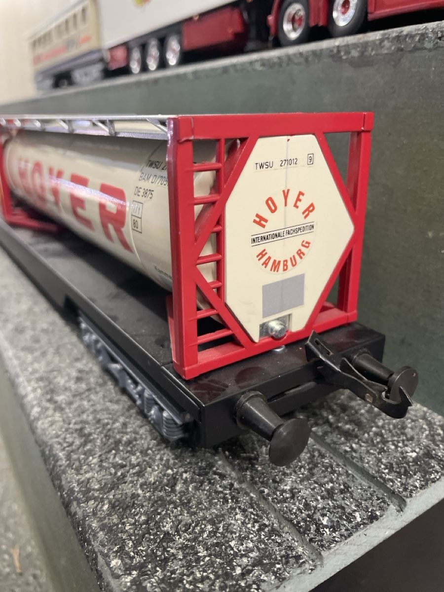 Hupac Modellini di ferrovie: Spur 0 Hupac, BLS, Container Zug – Usato da Pratteln venduto da efeu12 9