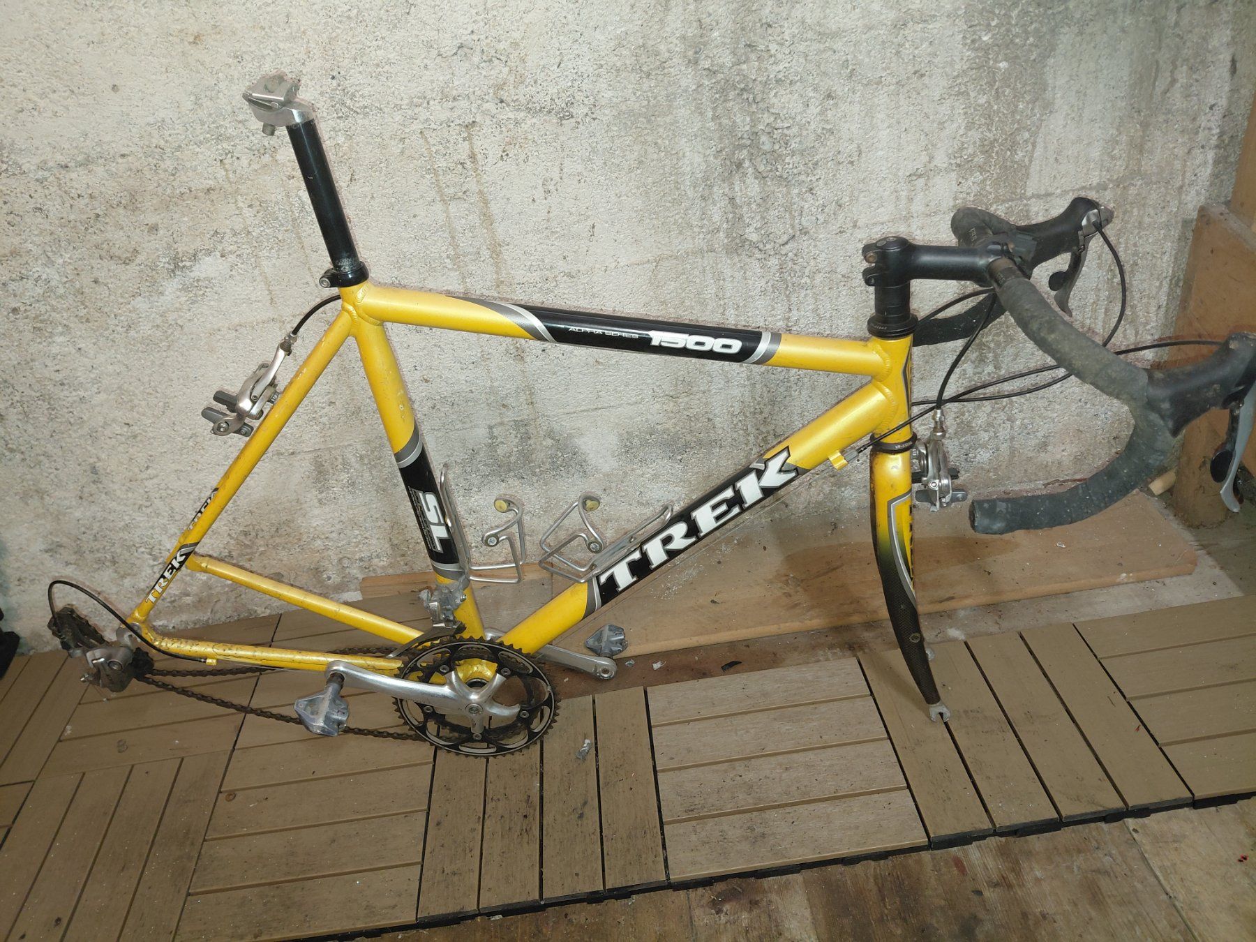 Trek Pièces détachées: TREK RENNRAD - RAHMEN MIT KOMPONENTEN – D'occasion à Bern par wau68