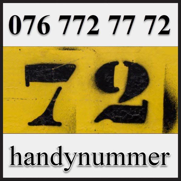 Carte prepagate: Handynummer, Telefonnummer, VIP Nummer, 076 772 77 72 – Nuovo (secondo la descrizione) da Winterthur venduto da handynummerch