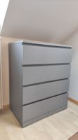 Ikea Kommode "MALM" grau
