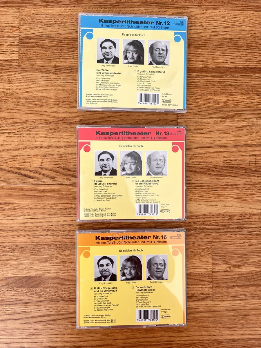 CD: 3x Kasperlitheater Kinder CDs – Usato da Küsnacht ZH venduto da madrilena77 2