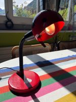 Vintage Lampe 70er Retro Marienkäfer Tischlampe Design