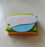 Diverse kleine Post-its