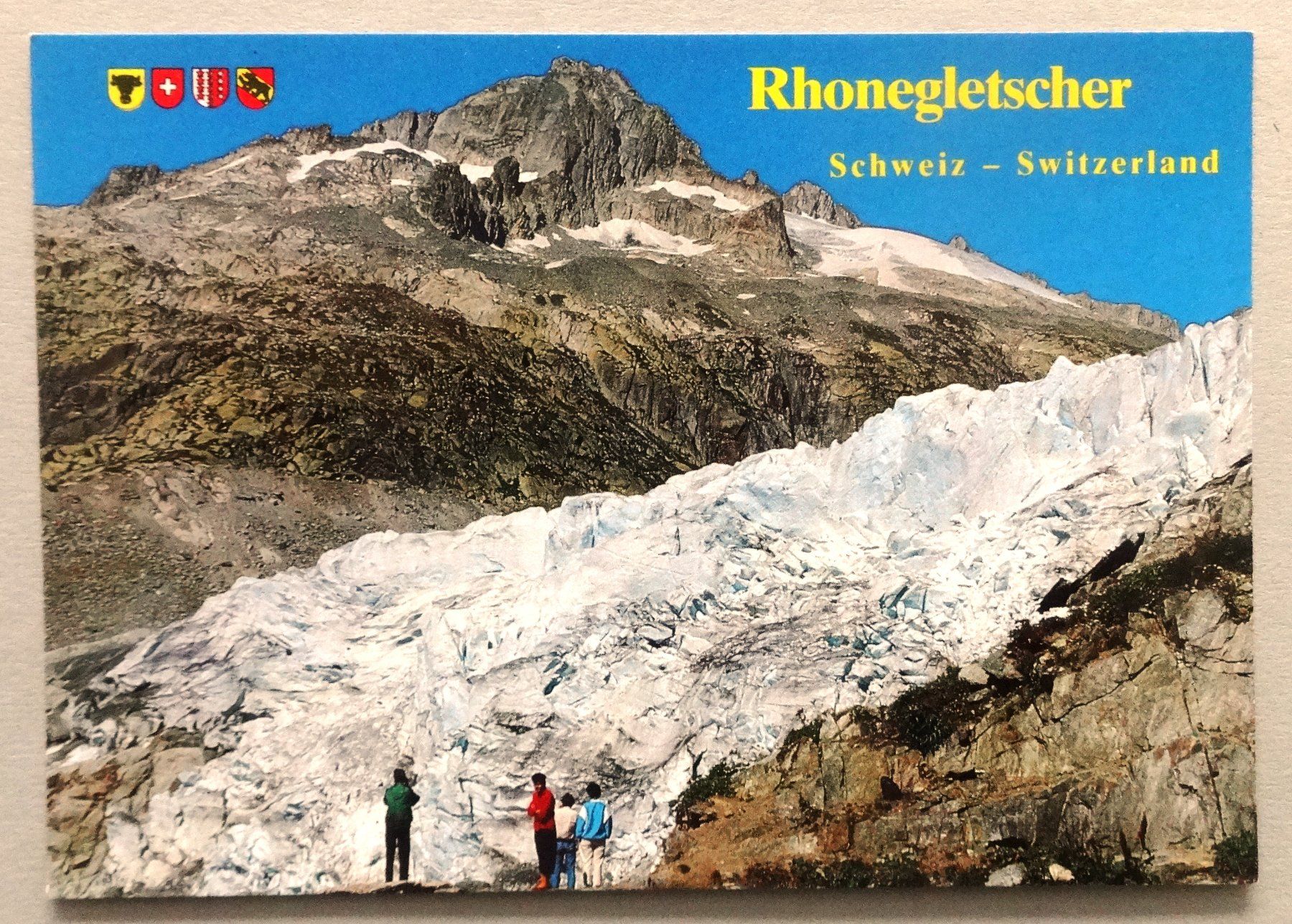Cartoline postali: Rhonegletscher – Usato da Fétigny venduto da Billy2miny