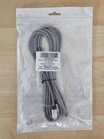 USB-C Kabel 3,2 m geflochtenes Nylon - Neu