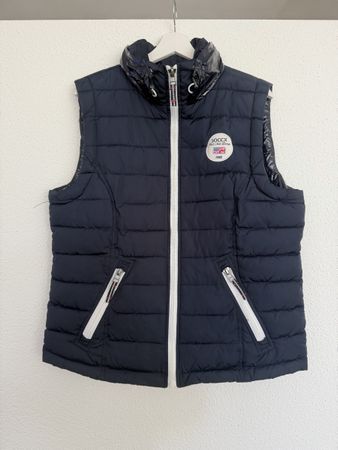 SOCCX Steppweste Dunkelblau – Gr. XL (fällt klein aus)