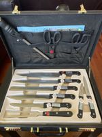 Messer-Set mit Koffer 8-teilig Edelstahl neu