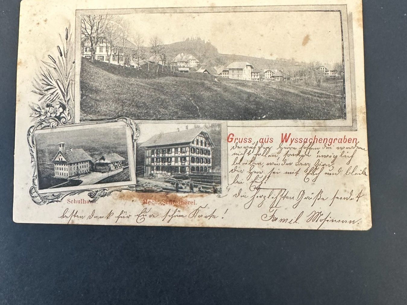 Ansichtskarten: Wyssachengraben – Gebraucht aus Lyssach von Zsag