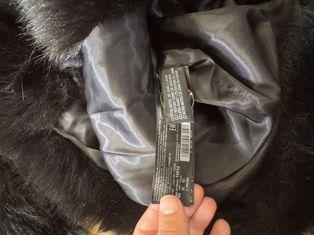 Mango Giacche: Mango Fur Jacket Black Size M – Nuovo (secondo la descrizione) da Clarens venduto da Ian_calvin 3