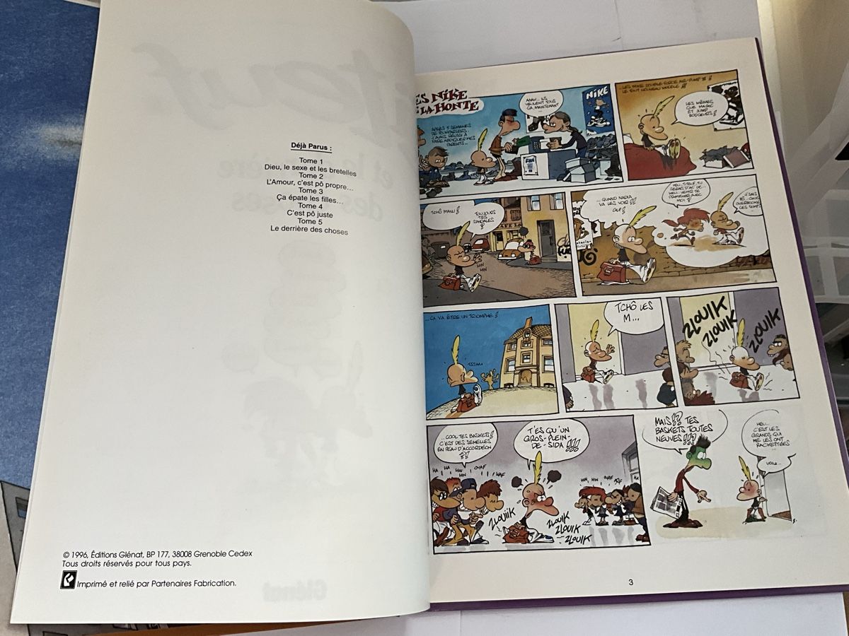 Fumetti: EO Titeuf T.5 - Derrière des choses – Usato da Agriswil venduto da Ueli03 2