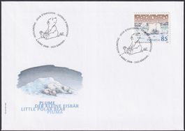 2008, Nr.1262.HAb1, Ersttagsbrief mit Abart "Doppelter Lars"