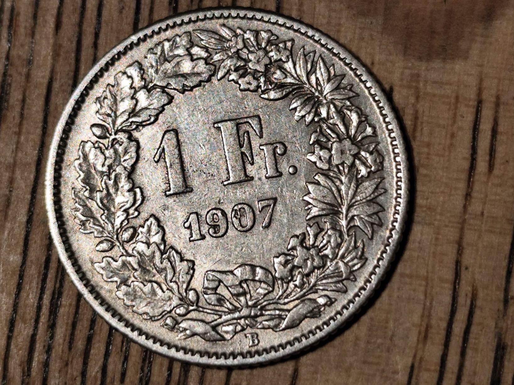 Alle Münzen: ==> 1Fr 1907 ss-vz <== – Gebraucht aus Bern von b.man_is_back 1
