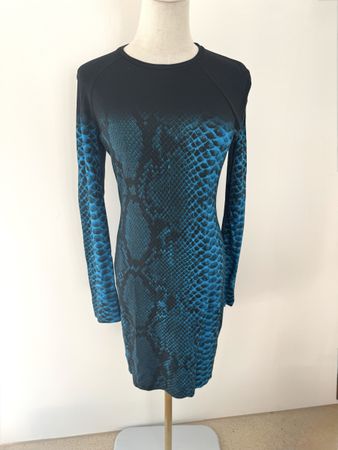 CHRISTOPHER KANE Colorblock Snake Print