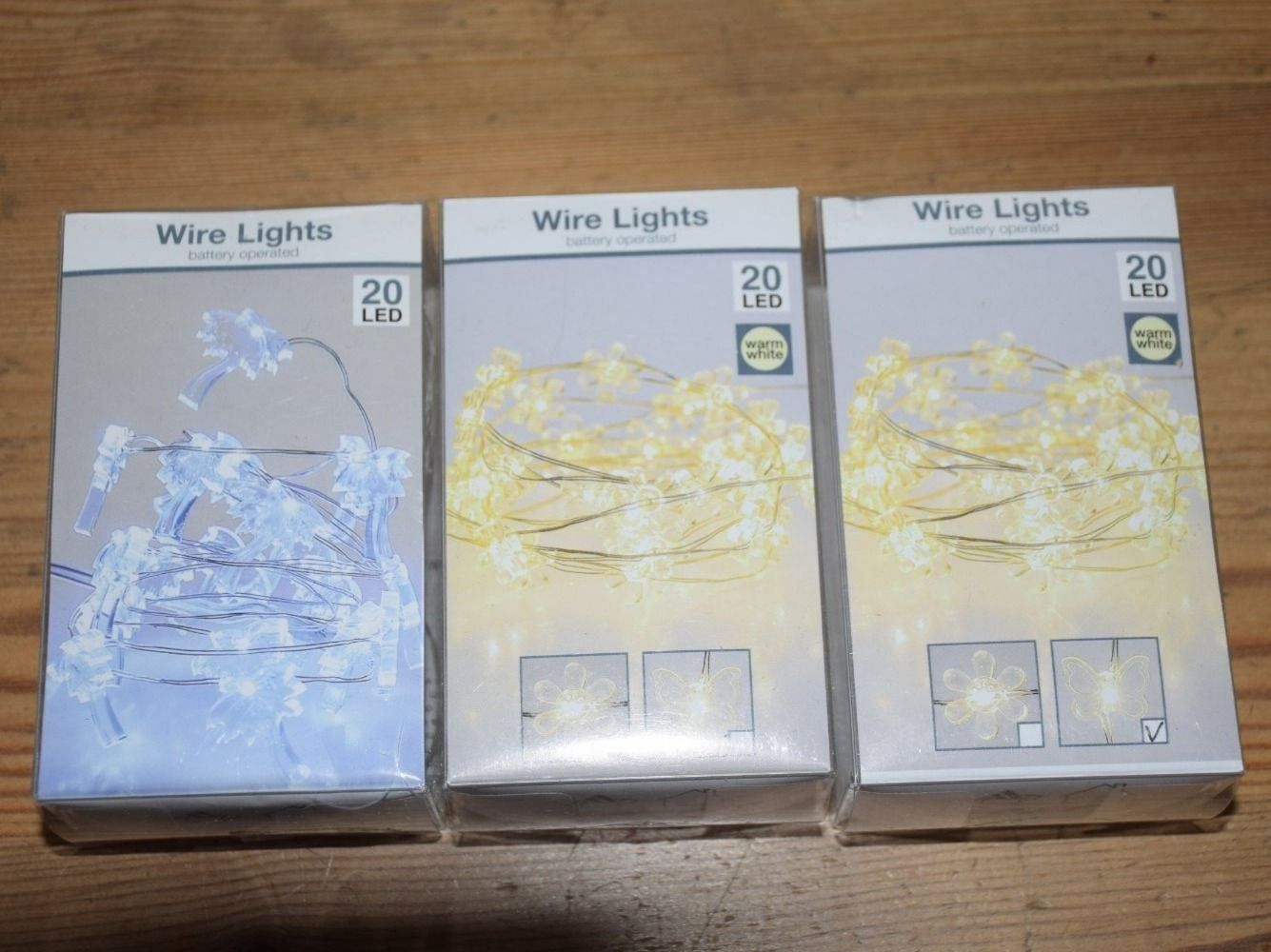 Ghirlande e barre luminose: Set mit 3 Lichertketten – Nuovo e nell'imballaggio originale da Wetzikon ZH venduto da Wetzicardo25