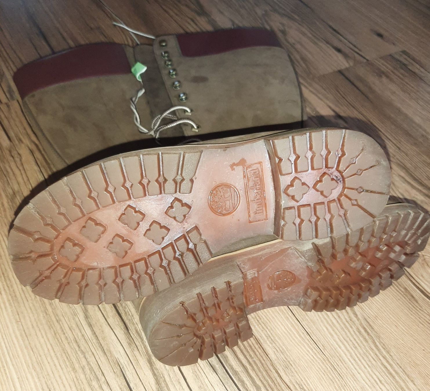 Timberland Scarpe da donna: Stiefel Timberland. Genuine Leather. Grösse 38.5 – Usato da Hondrich venduto da majululu71 2